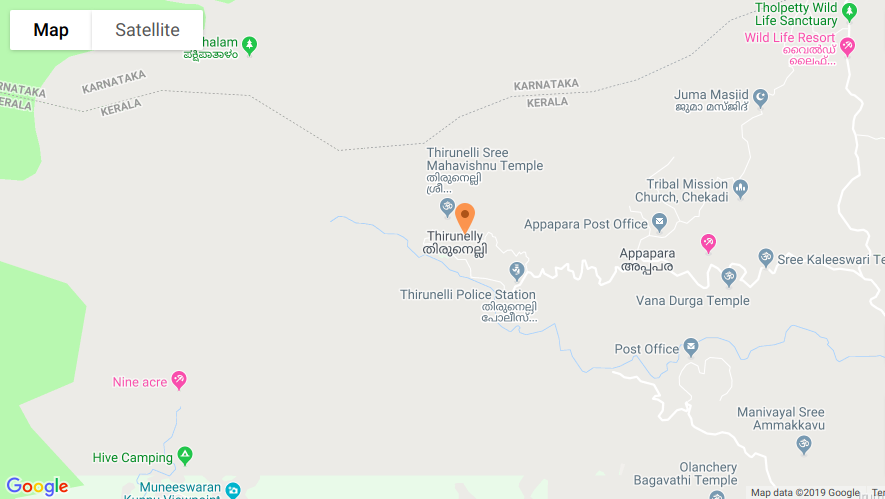 Map Of Agraharam Resort
